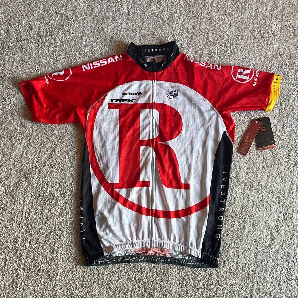 Bontrager Radio Shack Mens Cycling Jersey size XL